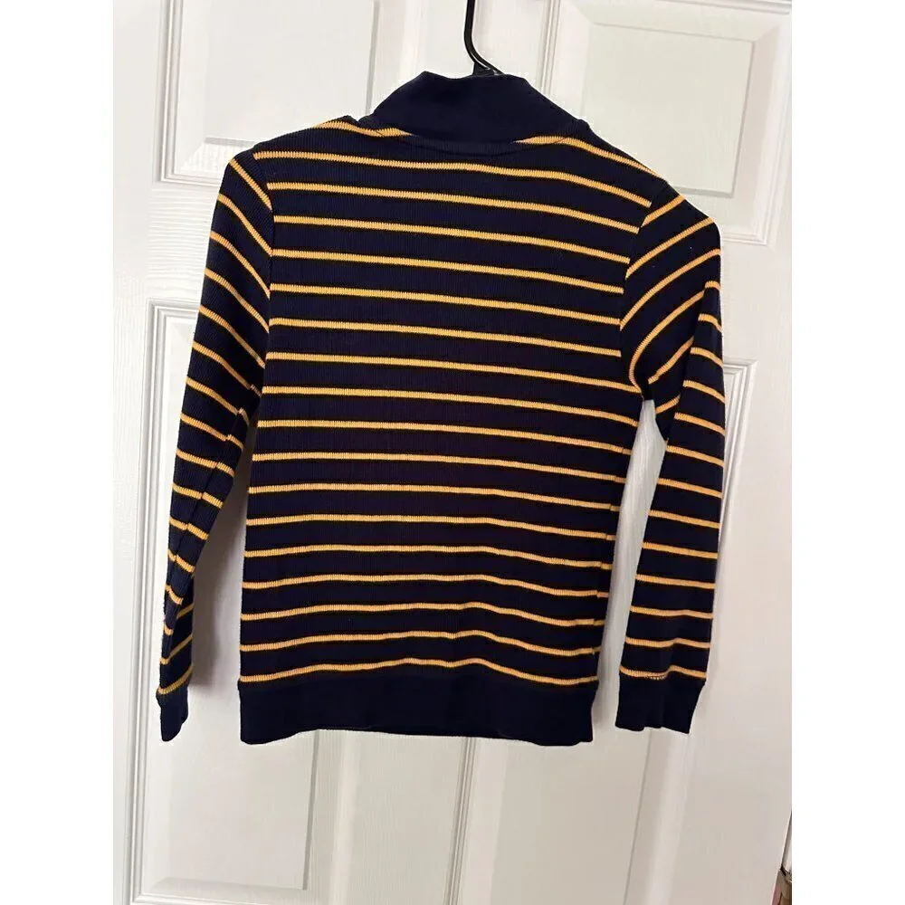 Carters blue and yellow sweater size 8